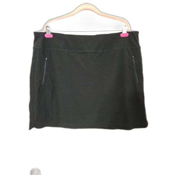 Chicos Zenergy UPF Neema Rib-Mix Skort Size 3.5 (18 womens) - Picture 1 of 5